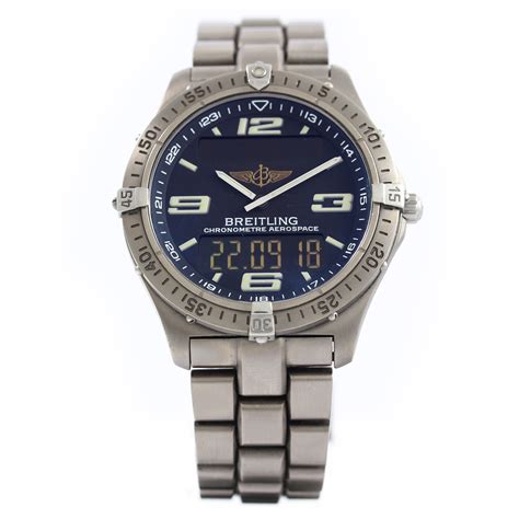 breitling gummiband|Breitling titanium watch band.